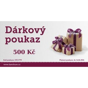 Dárkové poukazy obraz
