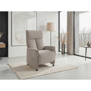 Sit & More RELAXAČNÍ KŘESLO, textil, šedohnědá obraz
