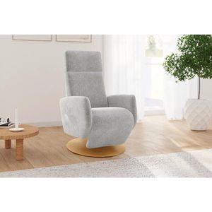 Sit & More RELAXAČNÍ KŘESLO, textil, světle šedá obraz