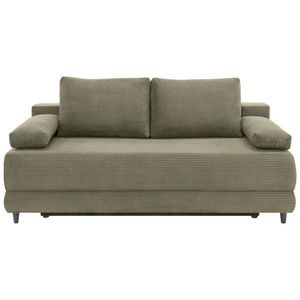 Carryhome ROZKLÁDACÍ POHOVKA, textil, olivově zelená obraz