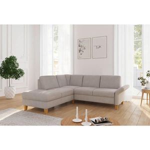 Sit & More ROHOVÁ SEDAČKA, textil, šedobéžová obraz