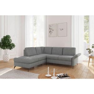 Sit & More ROHOVÁ SEDAČKA, textil, šedá obraz