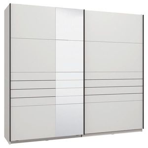 Xora SKŘÍŇ S POSOUVACÍMI DVEŘMI, bílá, 245/217, 5/61 cm obraz