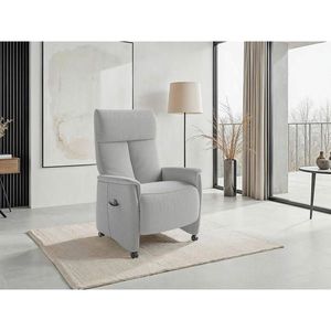 Sit & More RELAXAČNÍ KŘESLO, textil, barvy stříbra obraz