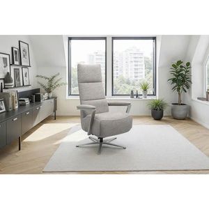 Sit & More RELAXAČNÍ KŘESLO, textil, barvy stříbra obraz