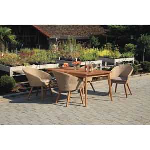 Gardenson ZAHRADNÍ SESTAVA dřevo, kov, plast, textil obraz