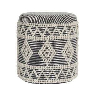 MID.YOU TABURET, textil, 40/45/40 cm obraz