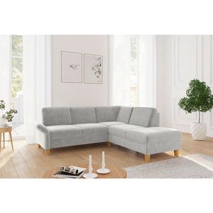 Sit & More ROHOVÁ SEDAČKA, textil, světle šedá obraz