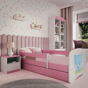 MID.YOU POSTEL PRO DĚTI A MLÁDEŽ 80/160 cm, bílá, pink obraz