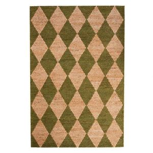 Flair Rugs RUČNĚ TKANÝ KOBEREC, 160/230 cm zelená obraz