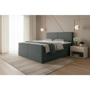 Livetastic POSTEL BOXSPRING, 180/200 cm, šedá obraz