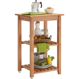 Carryhome SERVÍROVACÍ VOZÍK, barvy buku, 53/85/46 cm obraz