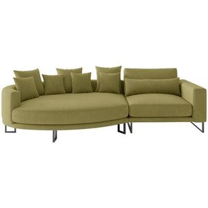 Livetastic POHOVKA BIG SOFA, textil, olivově zelená obraz
