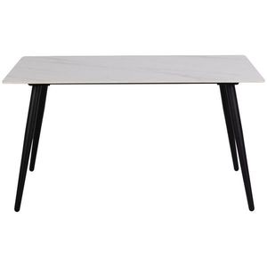 P & B JÍDELNÍ STŮL, bílá, 140/80/75 cm obraz