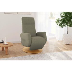 Sit & More RELAXAČNÍ KŘESLO, textil, olivově zelená obraz