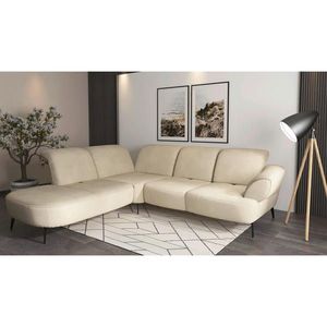 Sit & More ROHOVÁ SEDAČKA, textil, pískové barvy obraz