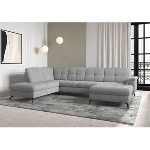 Sit & More SEDACÍ SOUPRAVA, textil, šedá obraz
