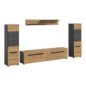 Livetastic OBÝVACÍ STĚNA dub artisan obraz