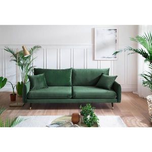 MID.YOU TŘÍMÍSTNÁ POHOVKA, textil, zelená obraz