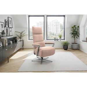 Sit & More RELAXAČNÍ KŘESLO, textil, starorůžová obraz