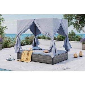 Ambia Garden RELAXAČNÍ OSTRŮVEK kov, plast, textil obraz