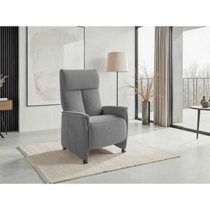 Sit & More RELAXAČNÍ KŘESLO, textil, antracitová obraz