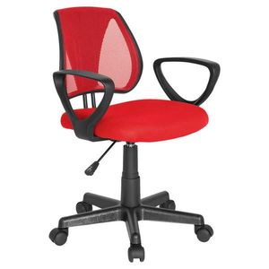 MID.YOU OTOČNÁ ŽIDLE PRO MLÁDEŽ, červená obraz