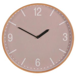 NÁSTĚNNÉ HODINY béžová 32 cm obraz
