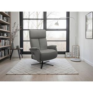 Sit & More RELAXAČNÍ KŘESLO, kůže, antracitová obraz