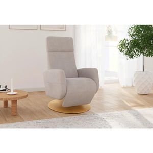 Sit & More RELAXAČNÍ KŘESLO, textil, šedobéžová obraz