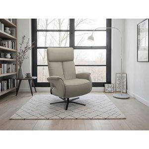 Sit & More RELAXAČNÍ KŘESLO, kůže, šedá obraz