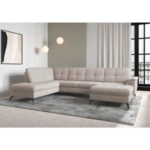 Sit & More SEDACÍ SOUPRAVA, textil, šedobéžová obraz
