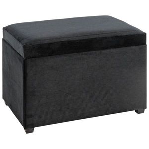 TRUHLOVÁ LAVICE, textil, kompozitní dřevo, 58/42/39 cm obraz