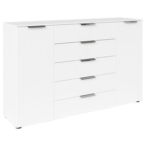 Rauch Möbel KOMODA, bílá, barvy chromu, 160/100/42 cm obraz