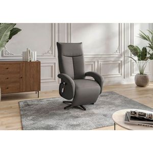 Sit & More KŘESLO, kůže, mokka obraz