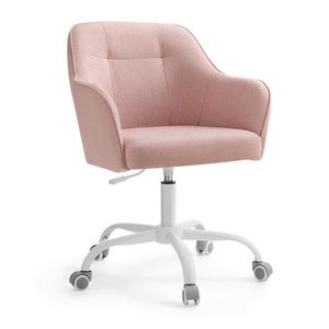 OTOČNÁ ŽIDLE, perkál, pink obraz