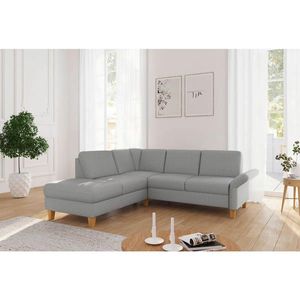 Sit & More ROHOVÁ SEDAČKA, textil, světle šedá obraz