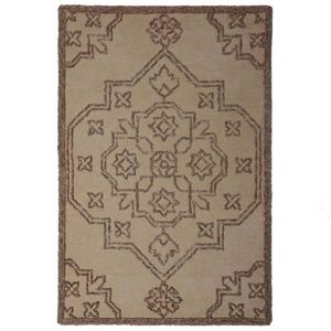 Flair Rugs VLNĚNÝ KOBEREC, 140/200 cm přírodní barvy obraz