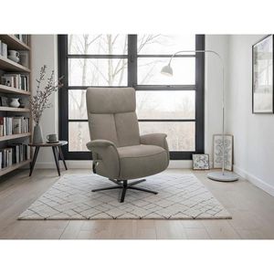 Sit & More RELAXAČNÍ KŘESLO, textil, jílová barva obraz