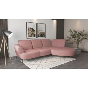 Sit & More ROHOVÁ SEDAČKA, textil, starorůžová obraz