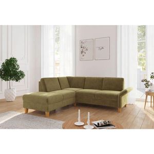 Sit & More ROHOVÁ SEDAČKA, textil, olivově zelená obraz