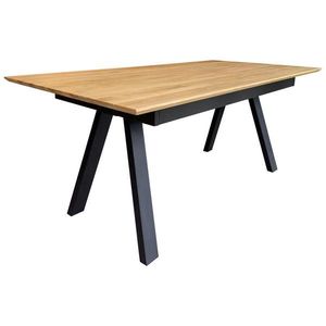 P & B JÍDELNÍ STŮL, hnědá, 200/100/75 cm obraz