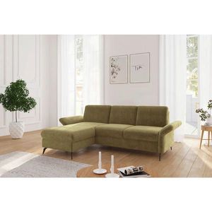 Sit & More ROHOVÁ SEDAČKA, textil, olivově zelená obraz