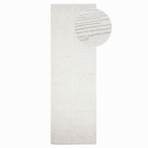 Flair Rugs BĚHOUN, 80/230 cm, bílá obraz