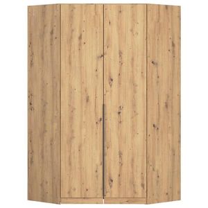 Rauch Möbel ROHOVÁ ŠATNÍ SKŘÍŇ, tmavě šedá, dub artisan, 117/229/117 cm obraz