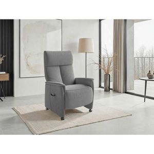Sit & More RELAXAČNÍ KŘESLO, textil, antracitová obraz