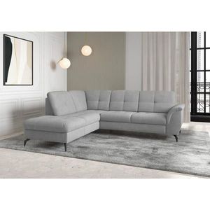 Sit & More ROHOVÁ SEDAČKA, textil, šedá obraz