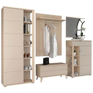Stylife ŠATNA, 280/199/38 cm obraz