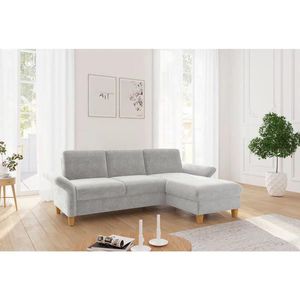 Sit & More ROHOVÁ SEDAČKA, textil, světle šedá obraz