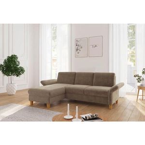 Sit & More ROHOVÁ SEDAČKA, textil, světle hnědá obraz